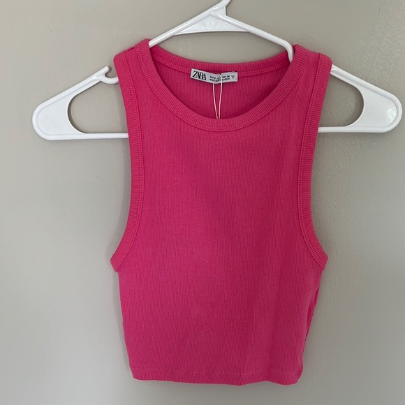 Zara Tops - Zara pink tank top
